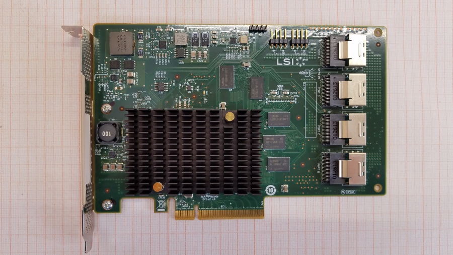 195-068-001 Контроллер PCI LSI SAS9201-16i #2