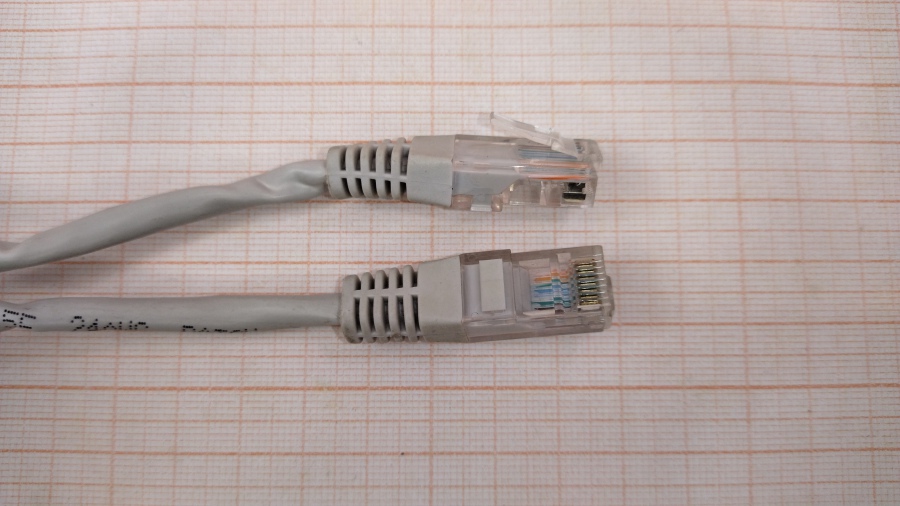 198-024-001 Кабель Patch Cord  UTP CAT.5E 4PR 24AWG 3M #2