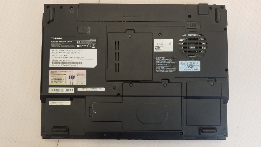 198-030-001 Ноутбук TOSHIBA SATELLITE A110-293 #9