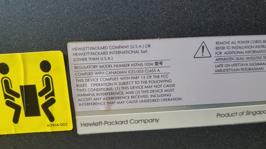 195-042-002 Chassis Blade-System HP c7000 Enclosure #6