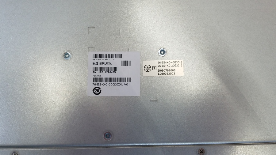 197-003-001 Модуль расширения д/коммутатора CISCO 76-ES+XC-20G3CXL #4