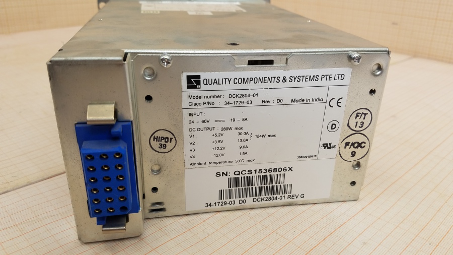 197-004-002 Switch PSU Hot Swap CISCO 34-1729-03 #4