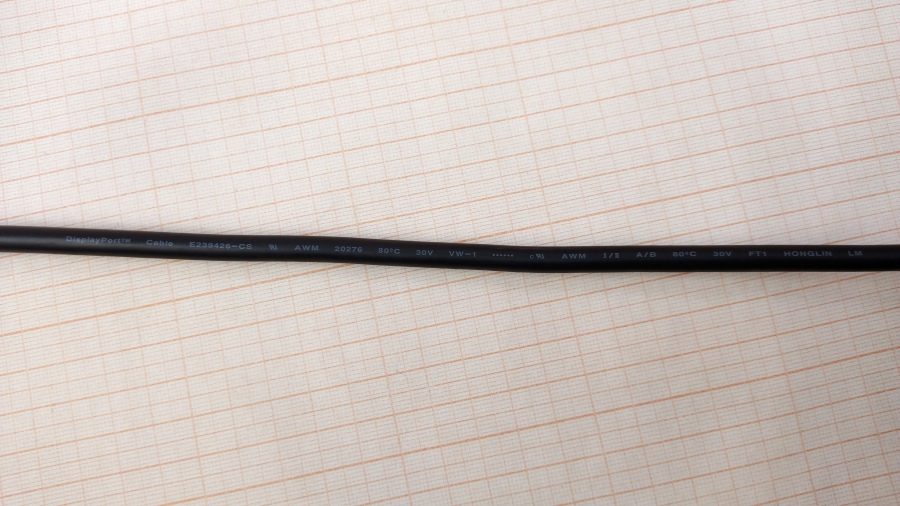 198-057-001 Кабель Display Port HONGLIN E239426-CS #4