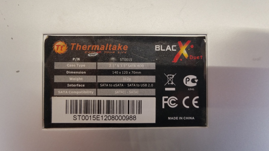 197-009-001 Внешний жесткий диск Thermaltake ST0015 #7
