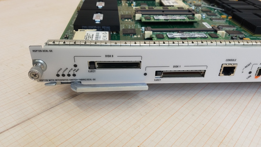 197-010-001 Процессорный модуль для коммутаторов CISCO RSP720-3CXL-GE #2
