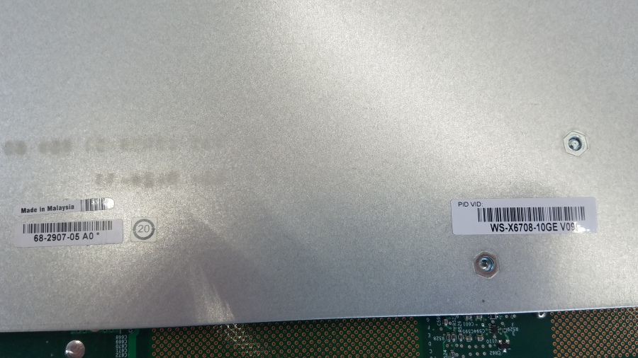 197-011-001 Модуль расширения д/коммутатора CISCO WS-X6708-10GE-3CXL #6