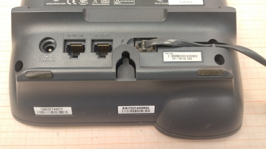 198-077-002 Телефон VoIP CISCO CP-7911G #9