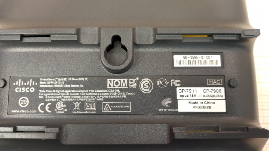 198-077-004 Телефон VoIP CISCO CP-7911G #10