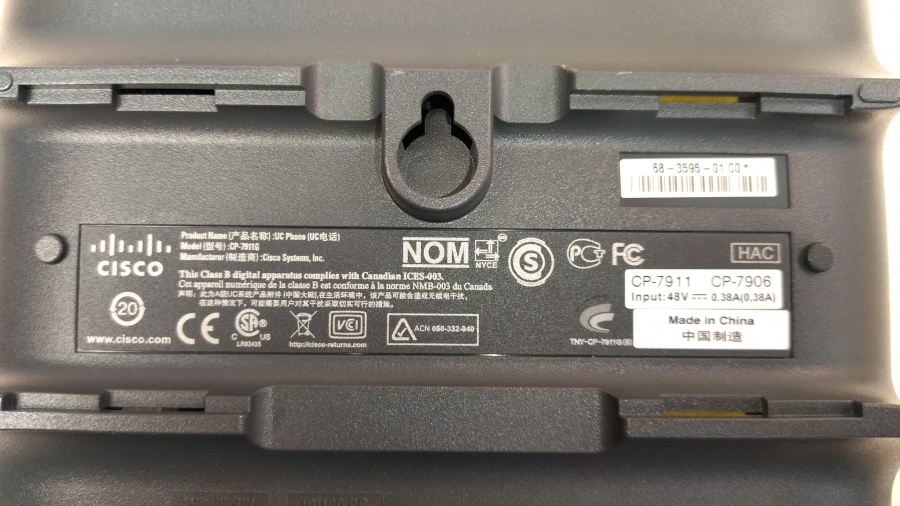 198-077-006 Телефон VoIP CISCO CP-7911G #10