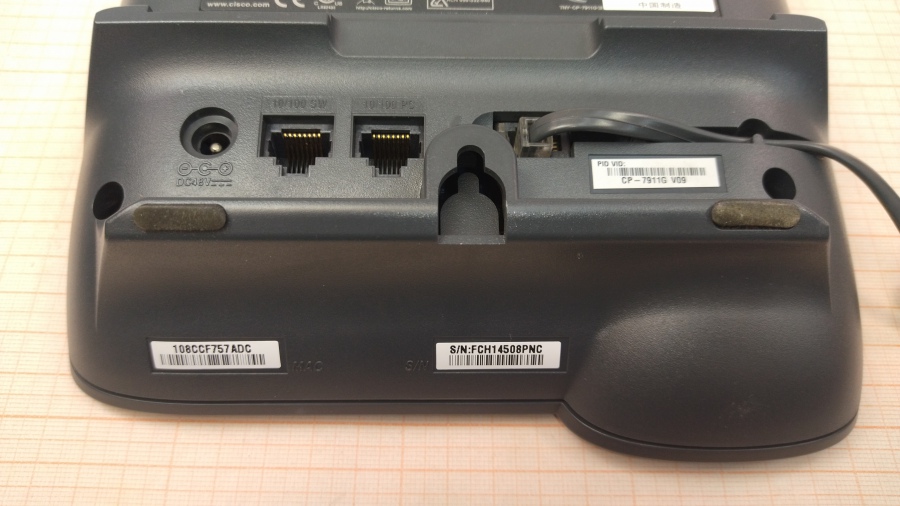198-077-007 Телефон VoIP CISCO CP-7911G #9