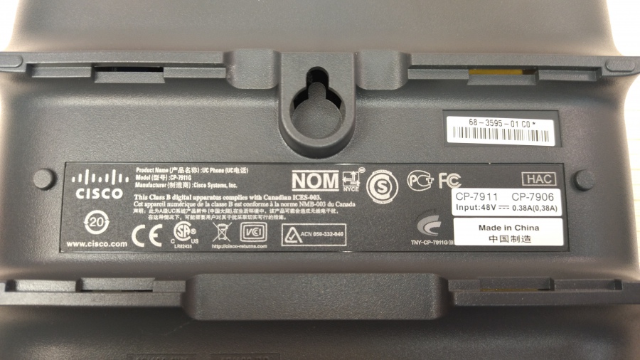 198-077-007 Телефон VoIP CISCO CP-7911G #10