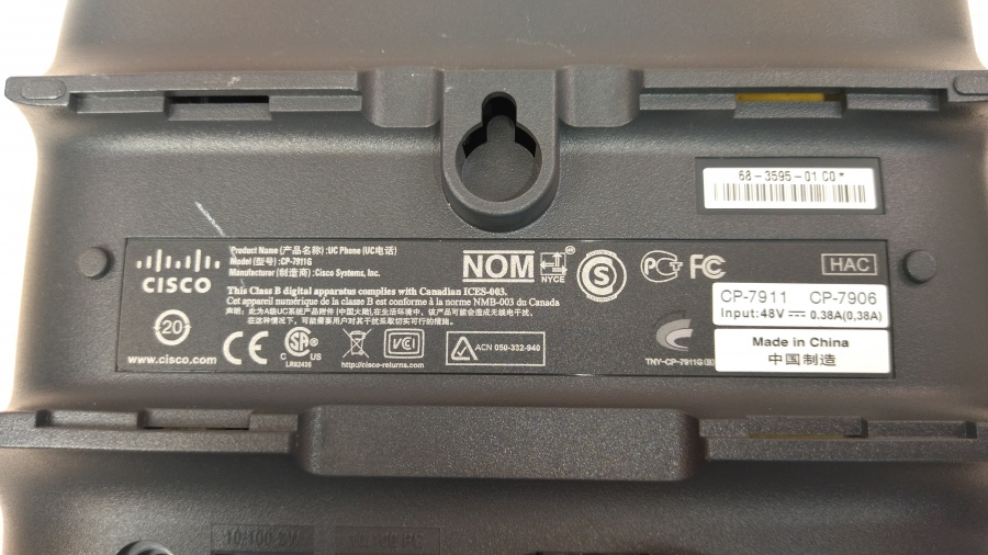 198-077-008 Телефон VoIP CISCO CP-7911G #10