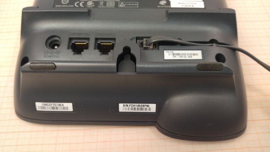 198-077-010 Телефон VoIP CISCO CP-7911G #9