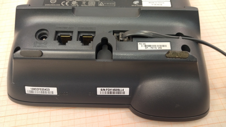 198-077-011 Телефон VoIP CISCO CP-7911G #9