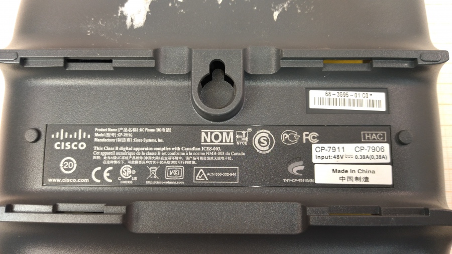 198-077-012 Телефон VoIP CISCO CP-7911G #10