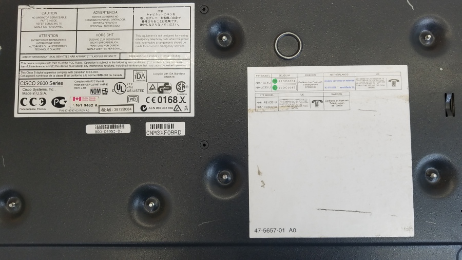 197-014-001 Маршрутизатор CISCO 2611 + WIC-1T #7