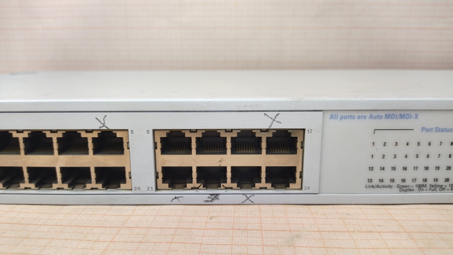 152-023-001 Коммутатор неуправляемый 3COM Baseline Switch 2024 #4