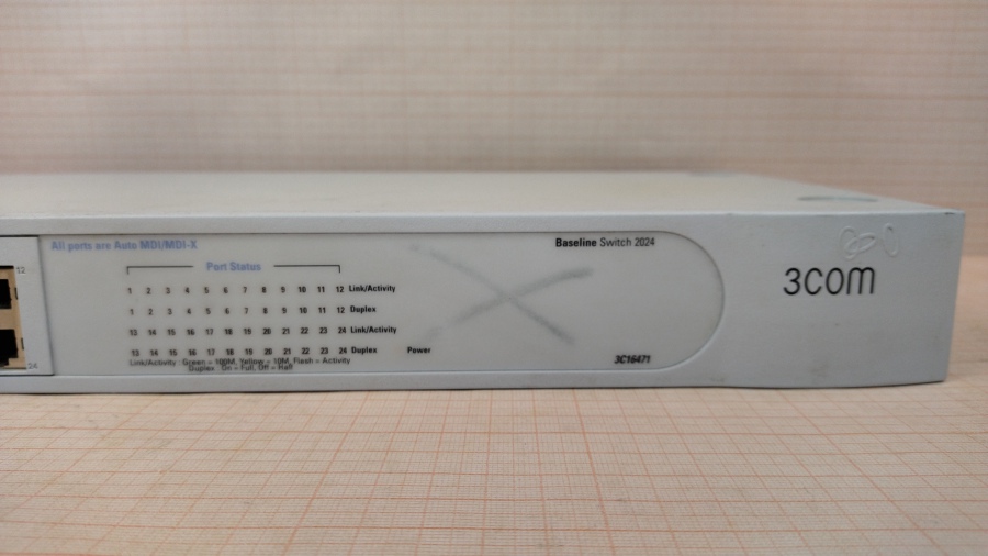 152-023-001 Коммутатор неуправляемый 3COM Baseline Switch 2024 #5