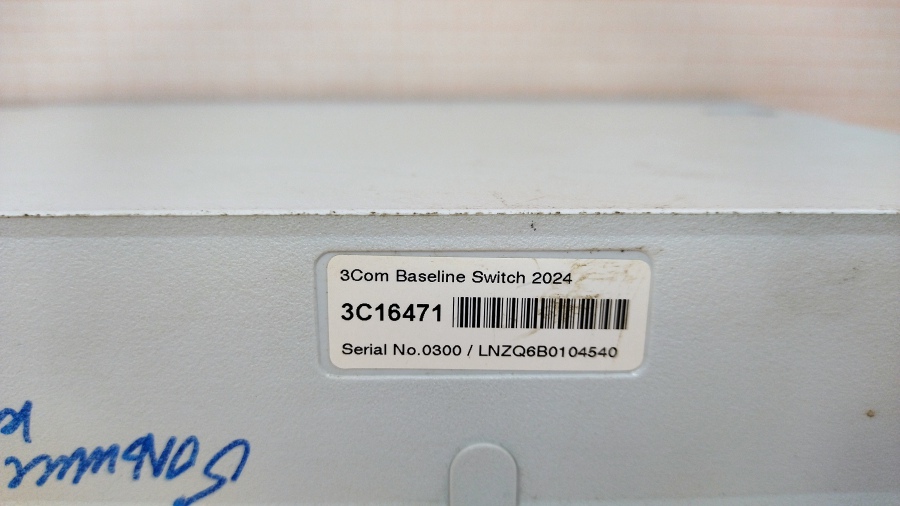 152-023-001 Коммутатор неуправляемый 3COM Baseline Switch 2024 #8