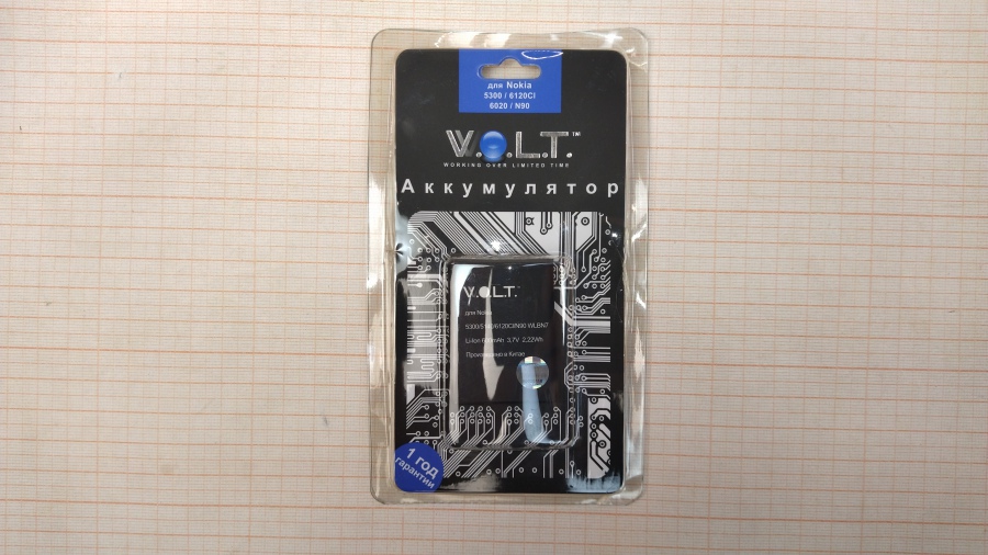 165-296-001 АКБ W.O.L.T. WLBN7 #1