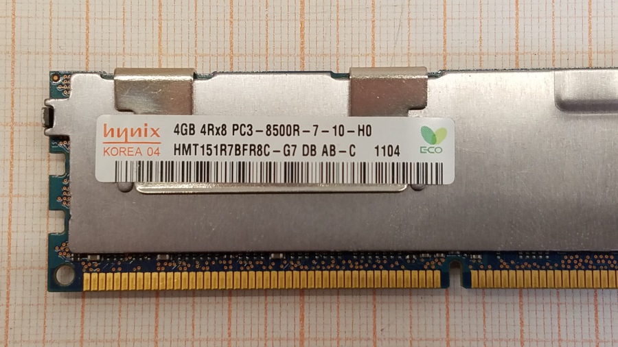 165-297-001 DDR3 RDIMM ECC REG IBM 46C7452 #3