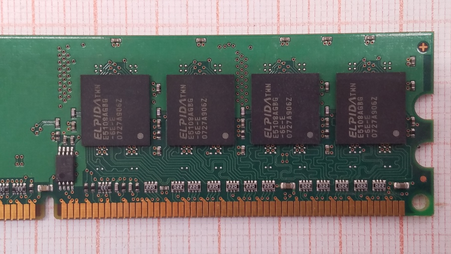 142-020-001 DDR2 DIMM Elpida EBE51UD8AGWA-6E-E #3