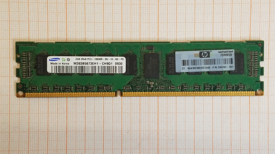 173-171-001 DDR3 RDIMM ECC REG HP 500202-061 #1