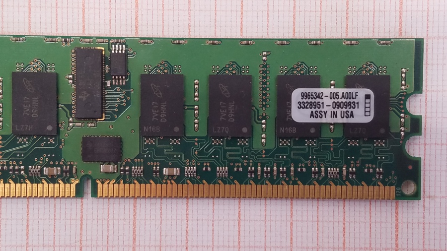 173-172-001 DDR2 DIMM ECC REG KINGSTON KVR667D2D8P5/2G #3