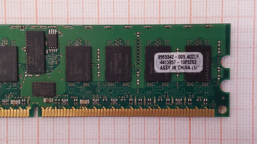 173-172-002 DDR2 DIMM ECC REG KINGSTON KVR667D2D8P5/2G #3