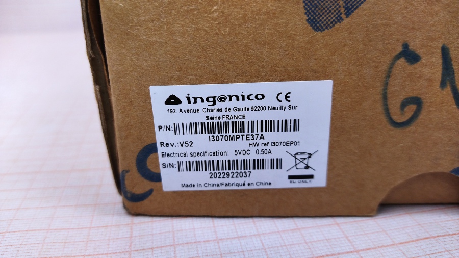 111-036-001 Пин пад INGENICO I3070 #13