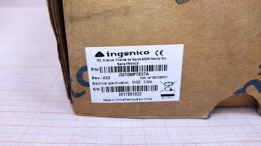 111-036-004 Пин пад INGENICO I3070 #11