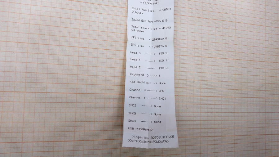 111-036-005 Пин пад INGENICO I3070 #13