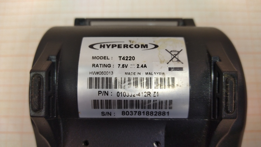 111-035-002 Платежный терминал HYPERCOM Optimum T4220 #6