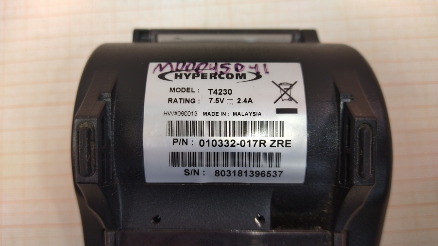 111-037-002 Платежный терминал HYPERCOM Optimum T4230 #7