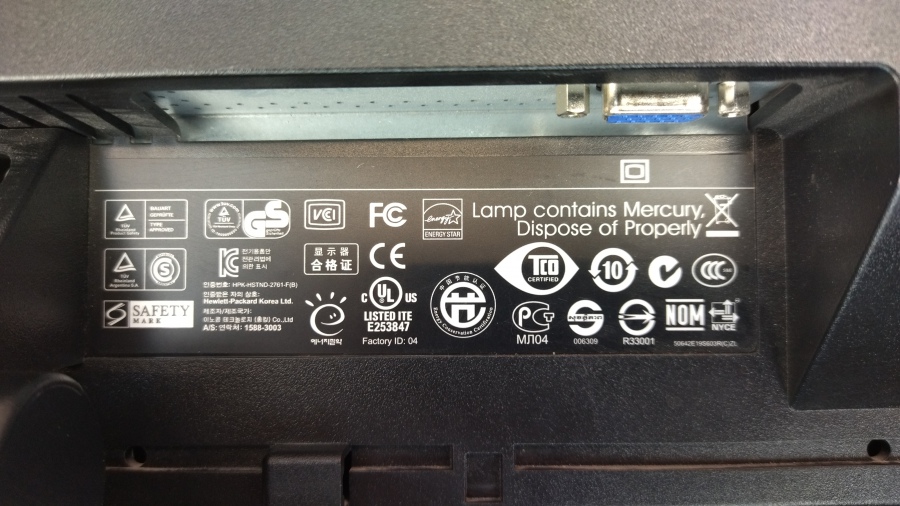 199-004-003 Монитор ЖК HP LE1901w #9