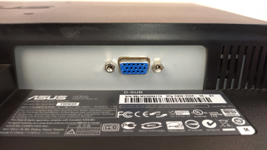 199-006-001 Монитор ЖК ASUS VW192 #6