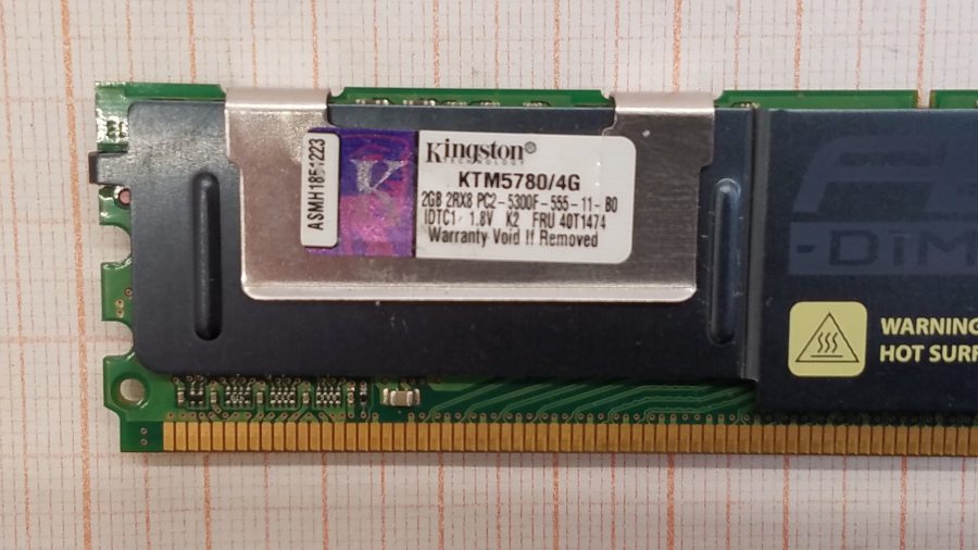 194-034-001 DDR2 FB-DIMM KINGSTON KTM5780/4G #2