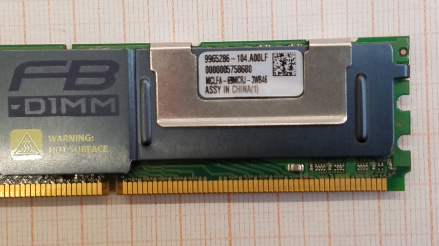 194-034-001 DDR2 FB-DIMM KINGSTON KTM5780/4G #3