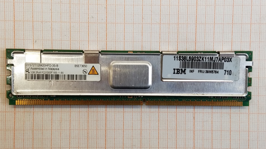 194-035-001 DDR2 FB-DIMM IBM 39M5784 #1