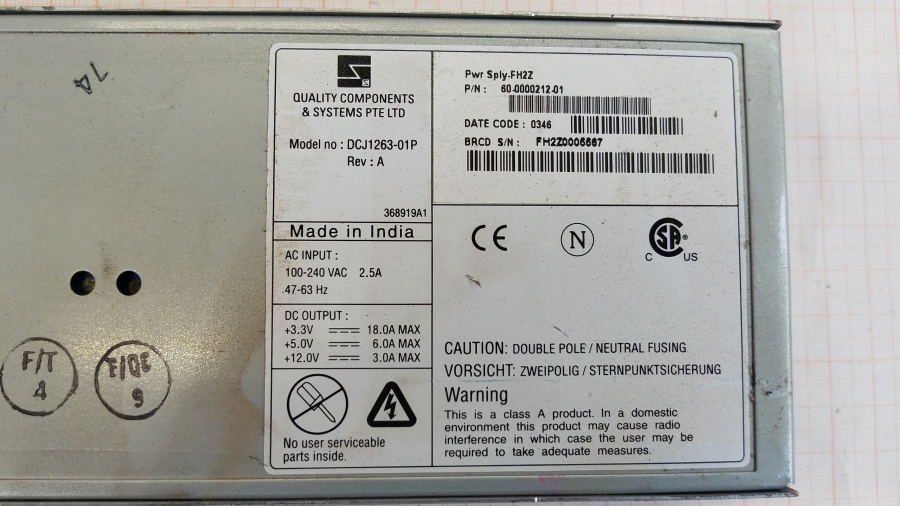 199-028-002 Коммутатор управляемый BROCADE SlikWorm 3800 Fibre Channel Switch #8