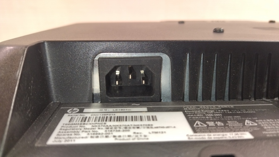 199-004-019 Монитор ЖК HP LE1901w #7