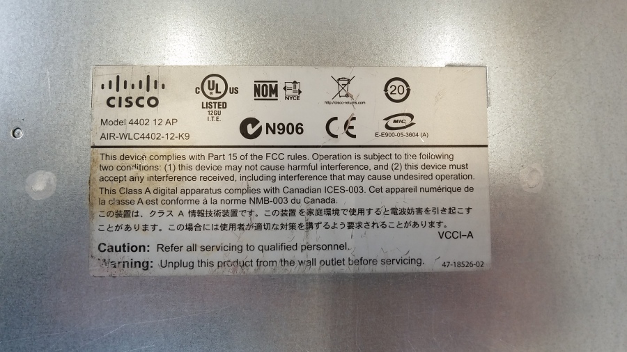 173-173-001 Контроллер Fibre Channel CISCO AIR-WLC4402-12-K9 #11