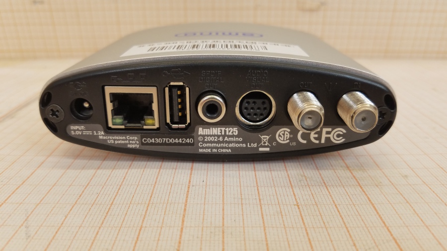 198-081-001 IPTV приставка AMINO AmiNET125 #7