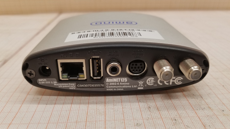 198-081-002 IPTV приставка AMINO AmiNET125 #7
