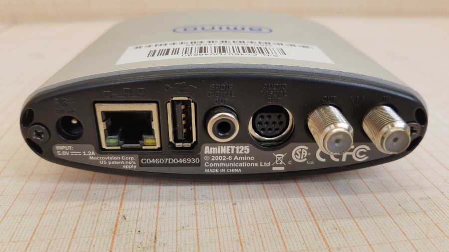 198-081-003 IPTV приставка AMINO AmiNET125 #7