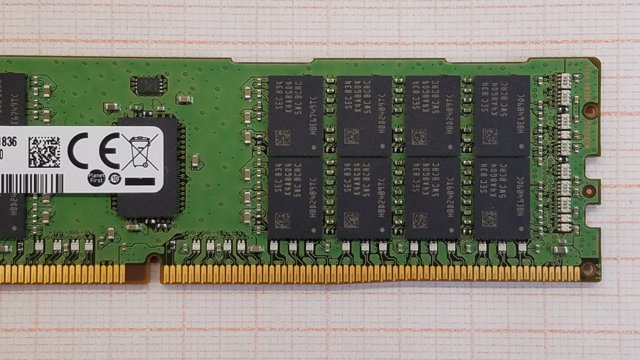 195-094-001 DDR4 RDIMM ECC REG SAMSUNG M393A4K40CB1-CRC4Q #3