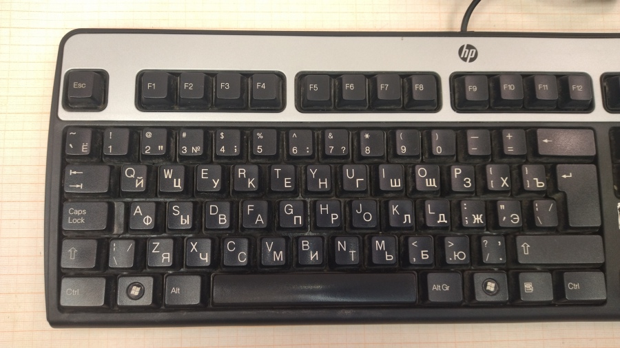 199-051-001 Клавиатура проводная HP KB-0316 #2