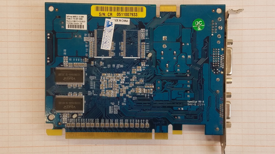 165-305-001 VGA PCI-E NVIDIA GeForce® 6600LE #3