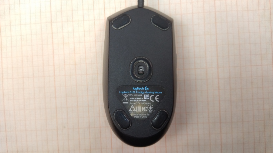001-034-002 Мышь проводная Logitech G102 Prodigy 8000 DPI #4