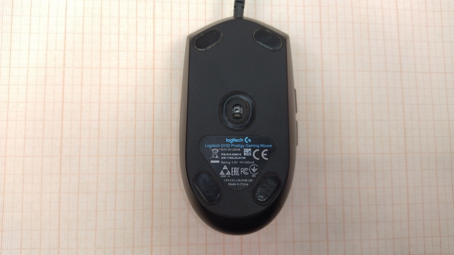 001-035-001 Мышь проводная Logitech G102 Prodigy 6000 DPI #4